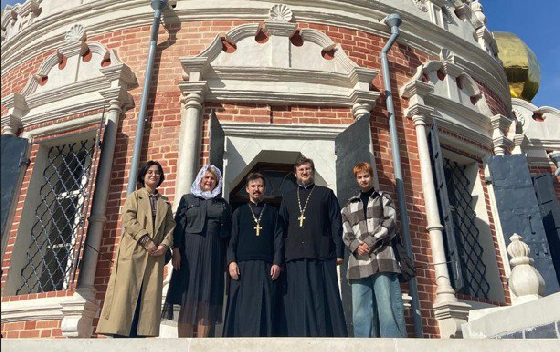 Студенты РГСАИ побывали в православном храме на экскурсии и смогли увидеть редкие реликвии